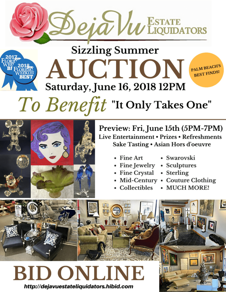 Sizzling Summer Auction! | DejaVu Estate Sales & Auctions, LLC